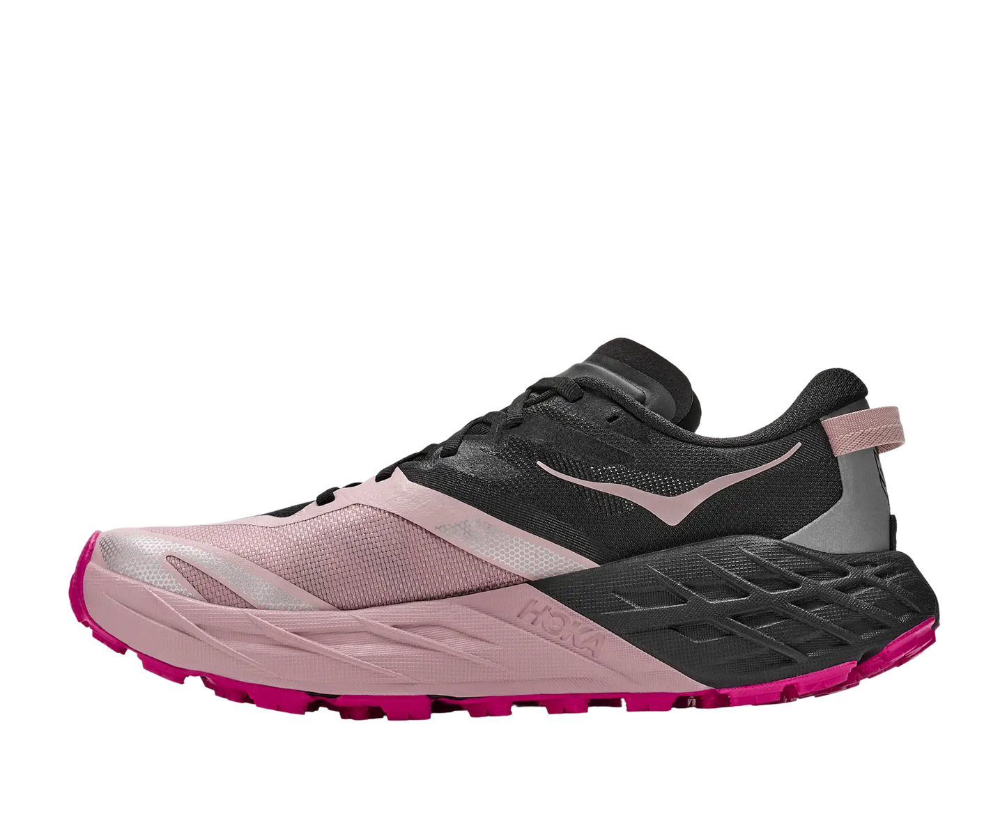 Hoka Women's Speedgoat 7 - Black / Pink Opal