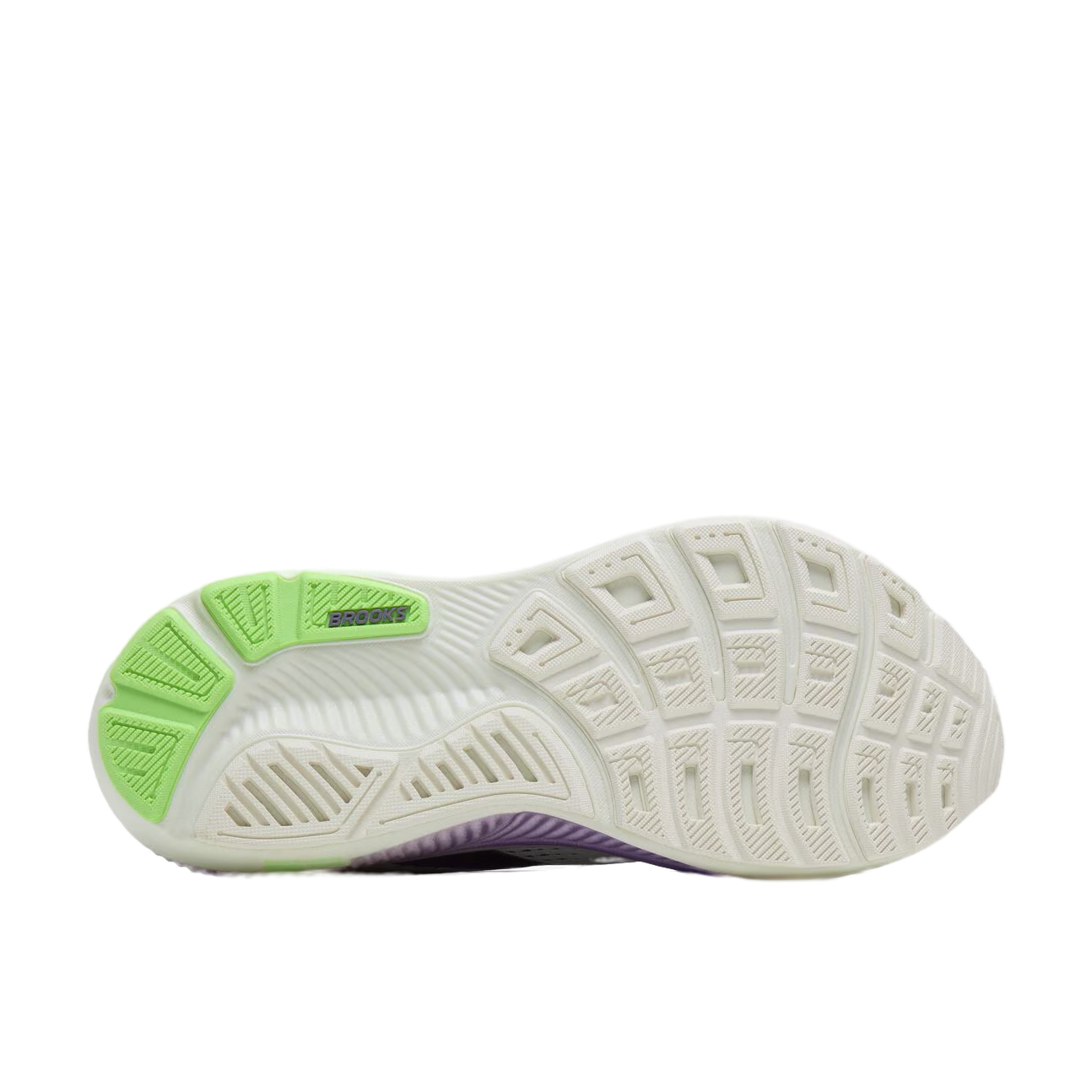 Brooks Women's Ghost 18 – White/Purple Hebe/Green