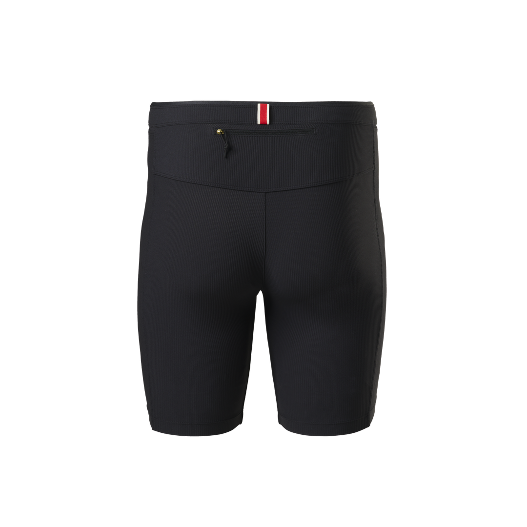 Tracksmith Men's Twilight Half Tights – Black – Lined