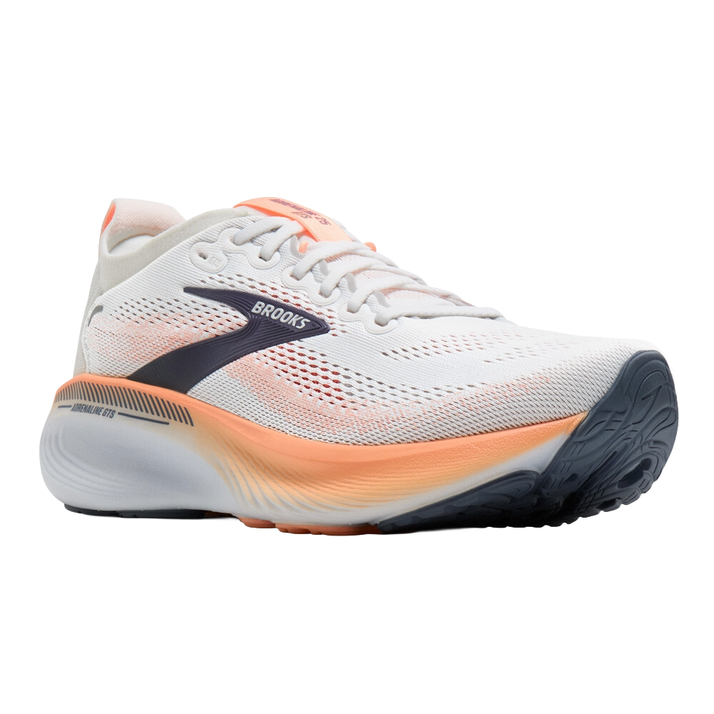 Brooks Women's Adrenaline GTS 25 - Oyster Mush / Peach / Grape
