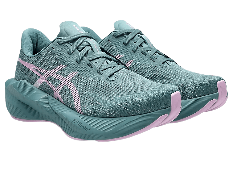 Asics Women's Novablast 6 - Foggy Teal / Hazy Lilac - Interval Running