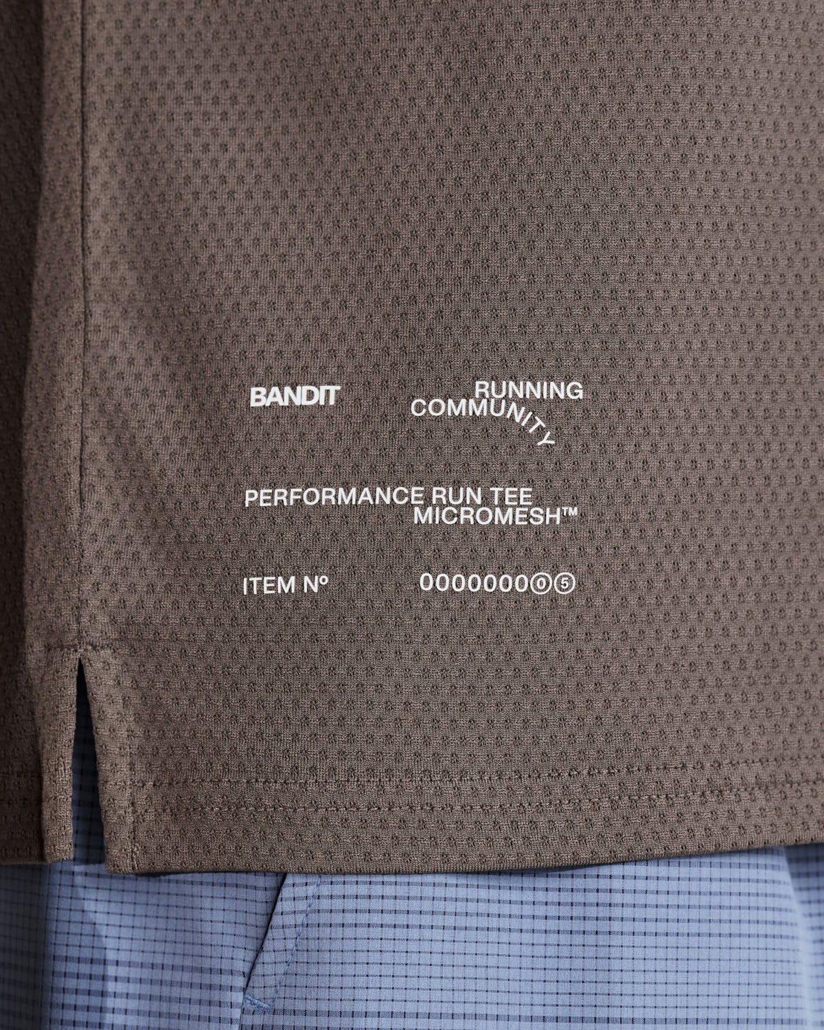Bandit Men's Micromesh™ Run Tee – Cocoa - Interval Running