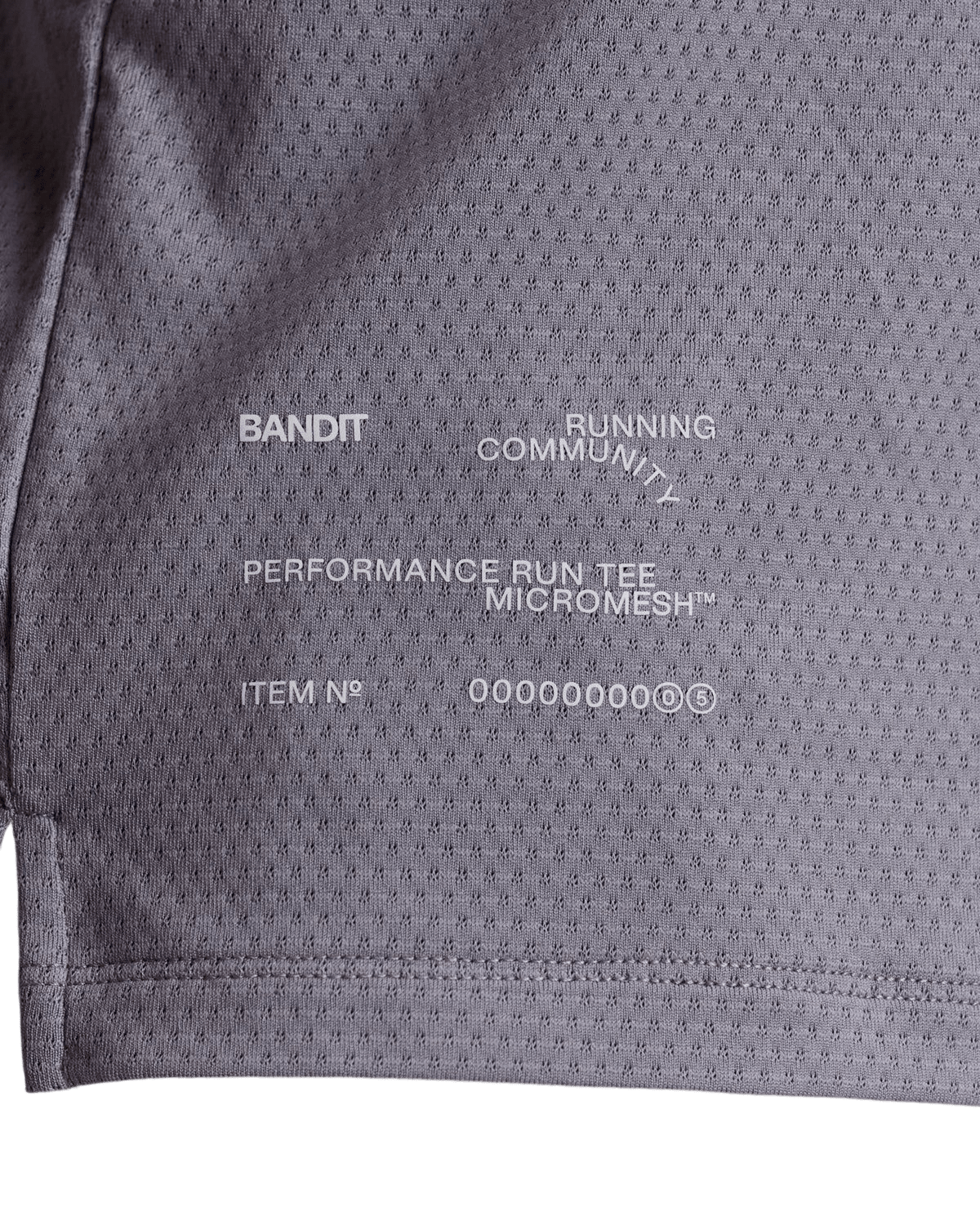 Bandit Men's Micromesh™ Run Tee – Violet Fog - Interval Running