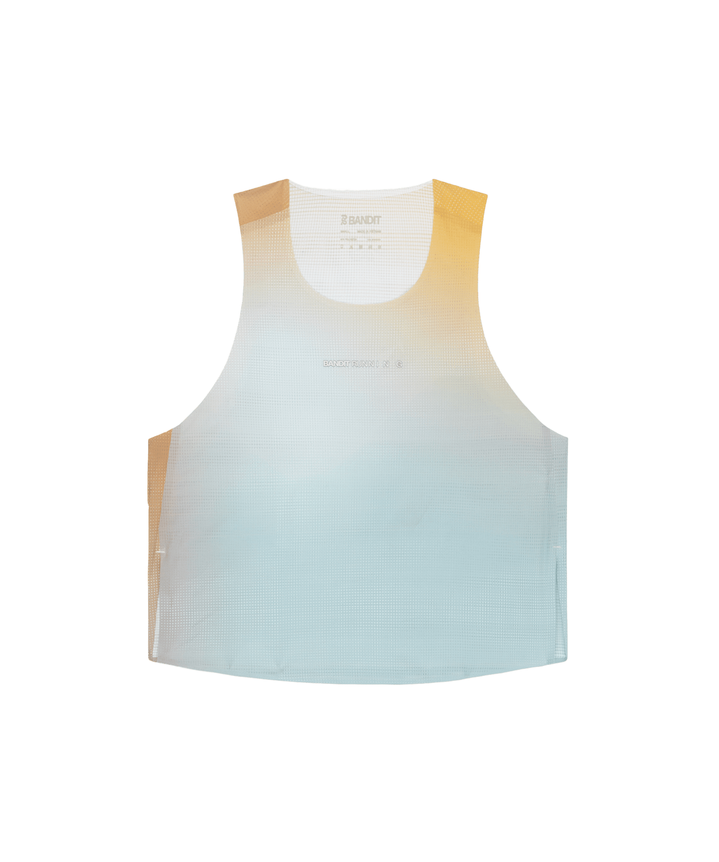 Bandit Women's CoolGrid™ Race Singlet - Lagoon Multi - Interval Running