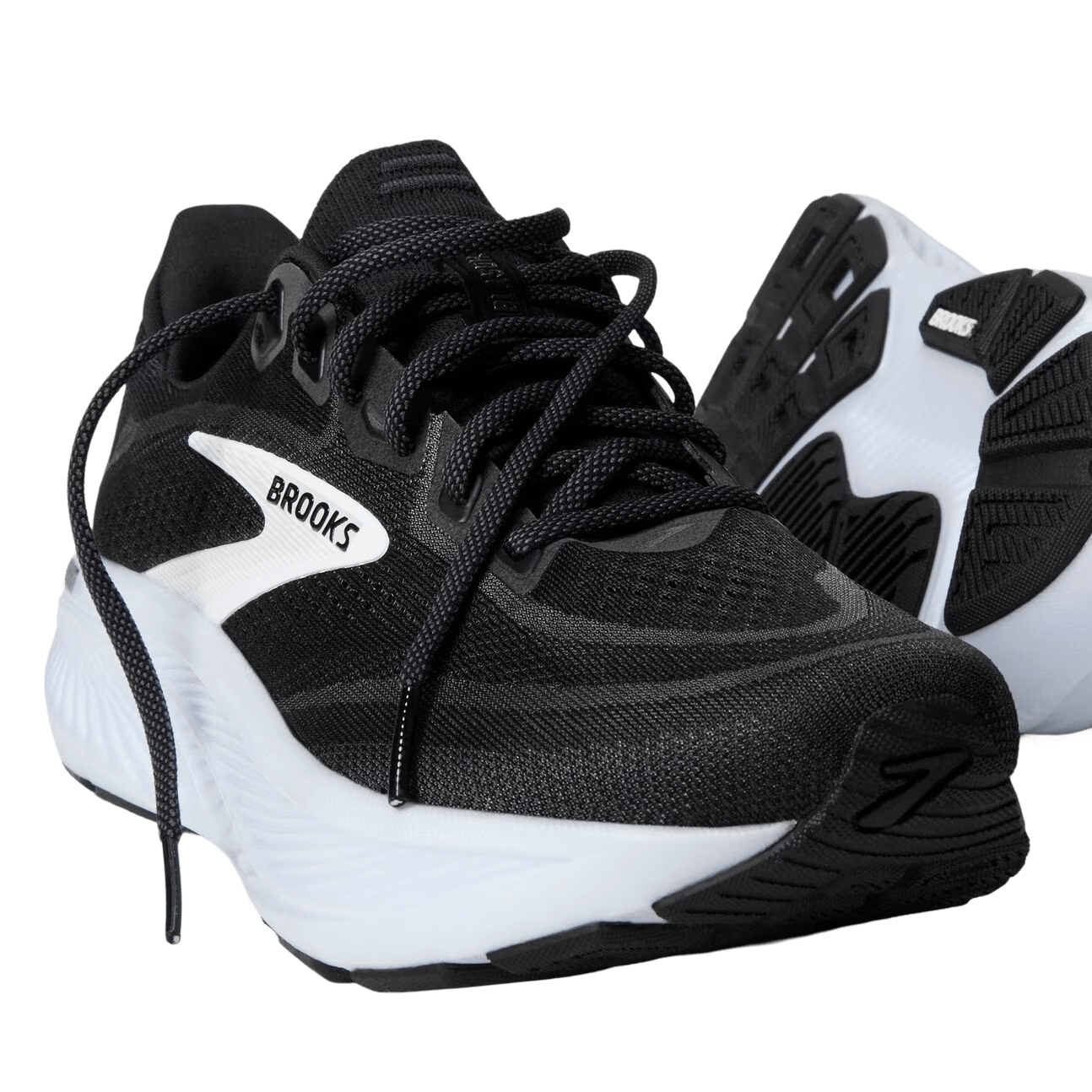 Brooks Men's Ghost 18 – Black/Grey/White - Interval Running