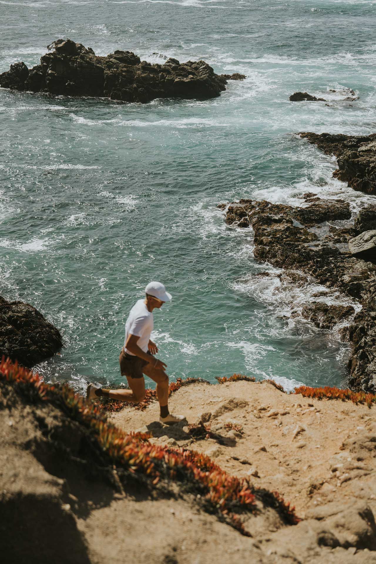 Currently C - R™ Tech Tee - White - Interval Running