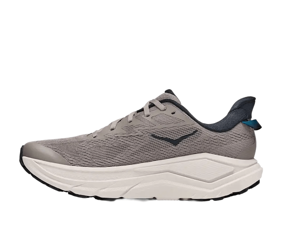 Hoka Men's Challenger 8 – Pebble Grey / River Rock Grey - Interval Running
