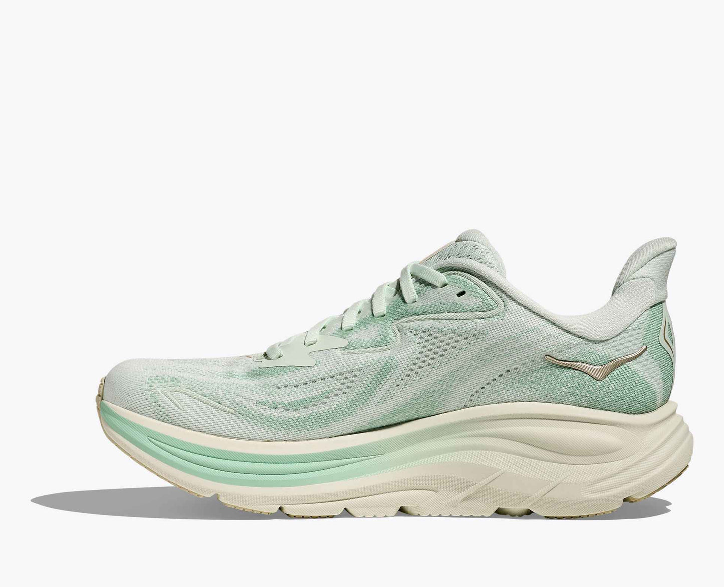 Hoka Women's Clifton 10 – Sea Glass / Jadeite - Interval Running