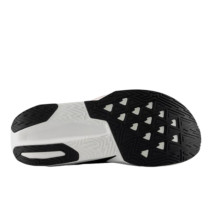 New Balance Men's FuelCell Rebel v5 – White with Neo Flame - Interval Running