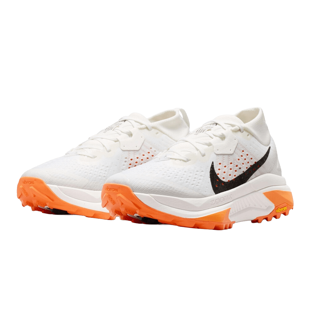 Nike Men's ACG Zegama - Summit White / Phantom / Safety Orange / Black - Interval Running