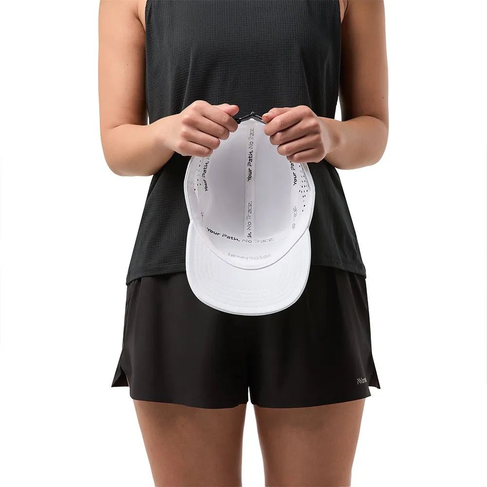 NNORMAL Race Cap – White - Interval Running