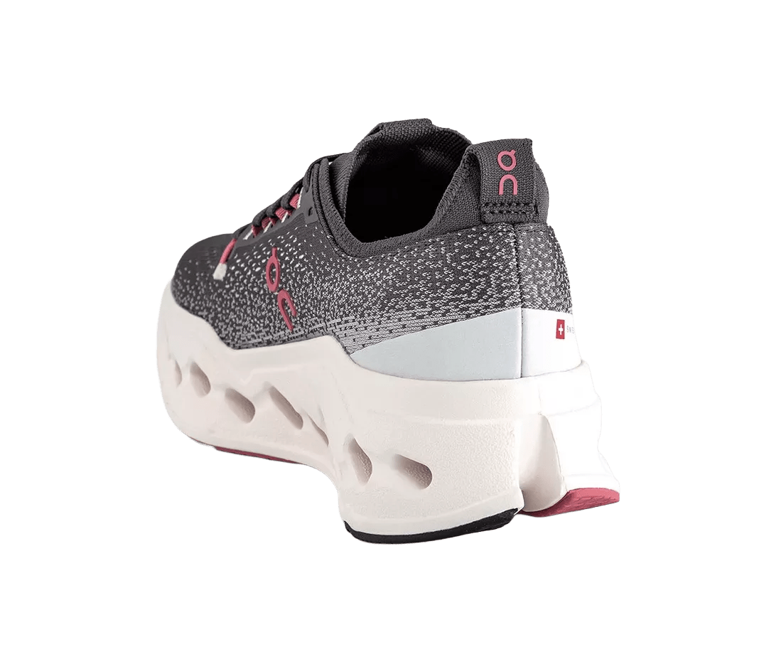 On Women’s Cloudsurfer Max - Pebble / Oyster - Interval Running