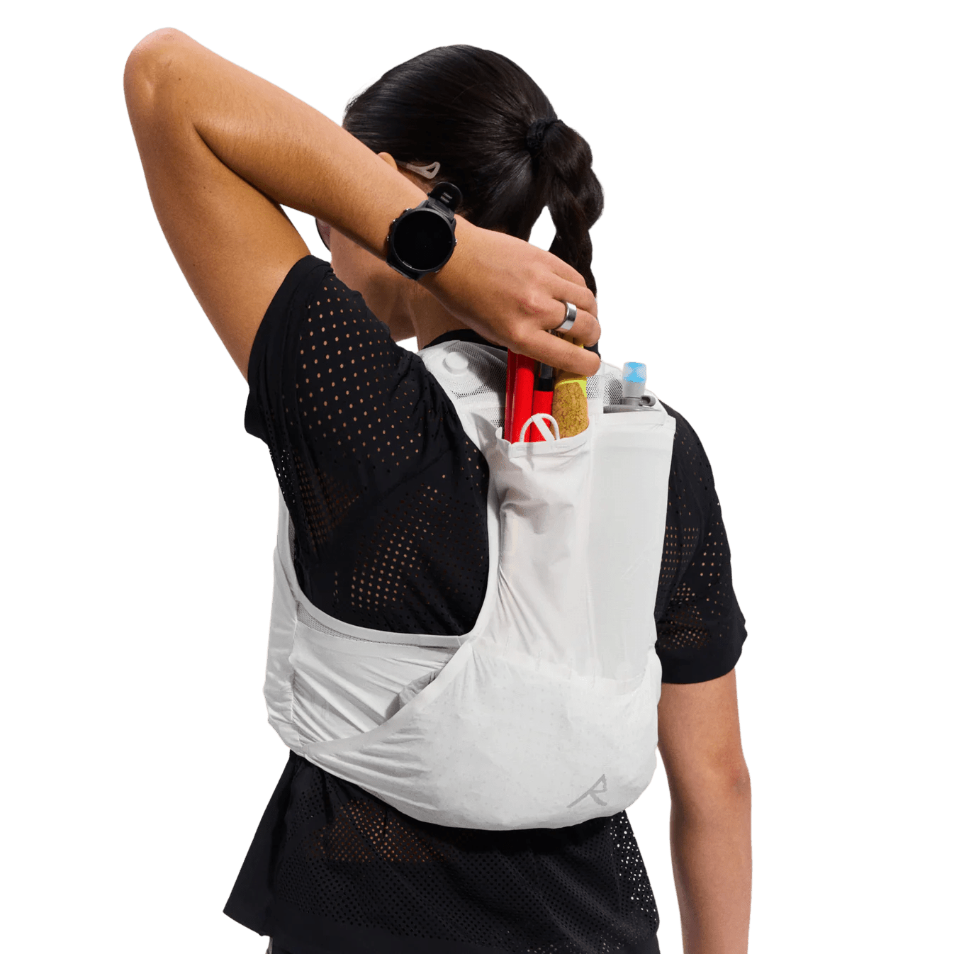 Raide LF 5L Running Vest | White - Interval Running