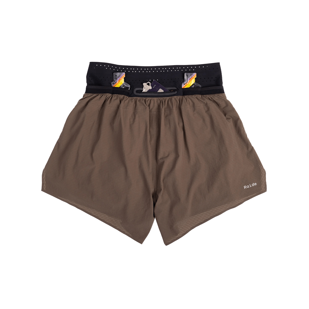Raide Men's TrailTech Short | Bark - Interval Running