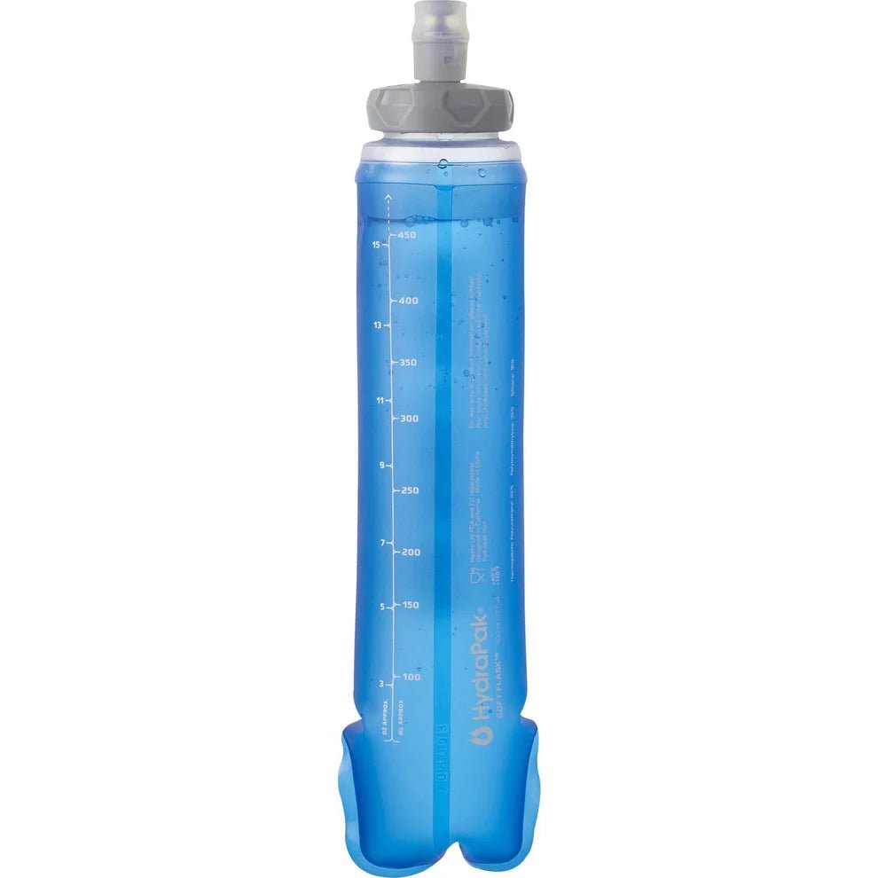 Salomon 500ml Soft Flask - Clear Blue - Interval Running
