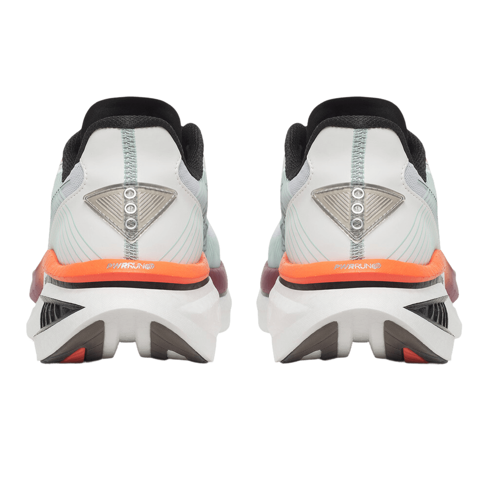 Saucony Men’s Endorphin Azura – White / Crimson - Interval Running