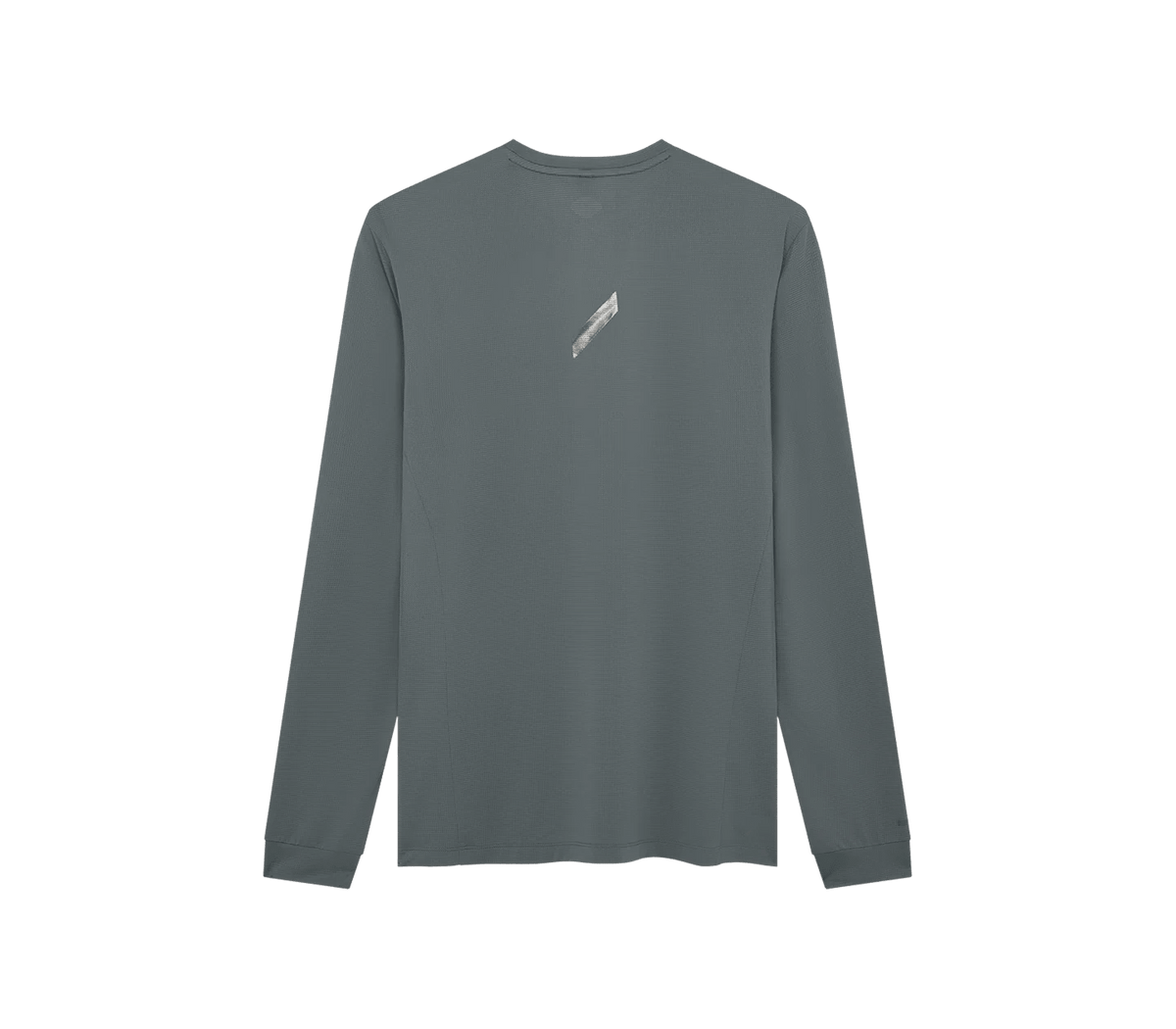Soar Men's Long Sleeve Tech T – Grey - Interval Running