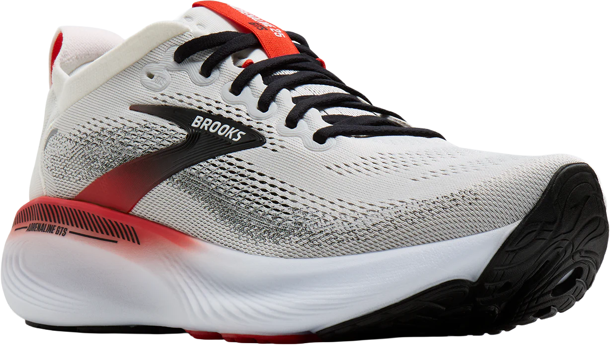 Brooks Men's Adrenaline GTS 25 - White / Black / Red