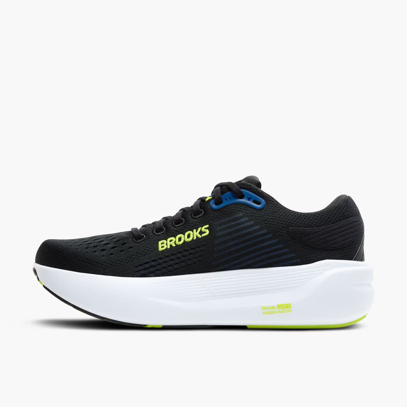 Brooks Men’s Ghost Max 3 | Black / Navy / Acid Lime