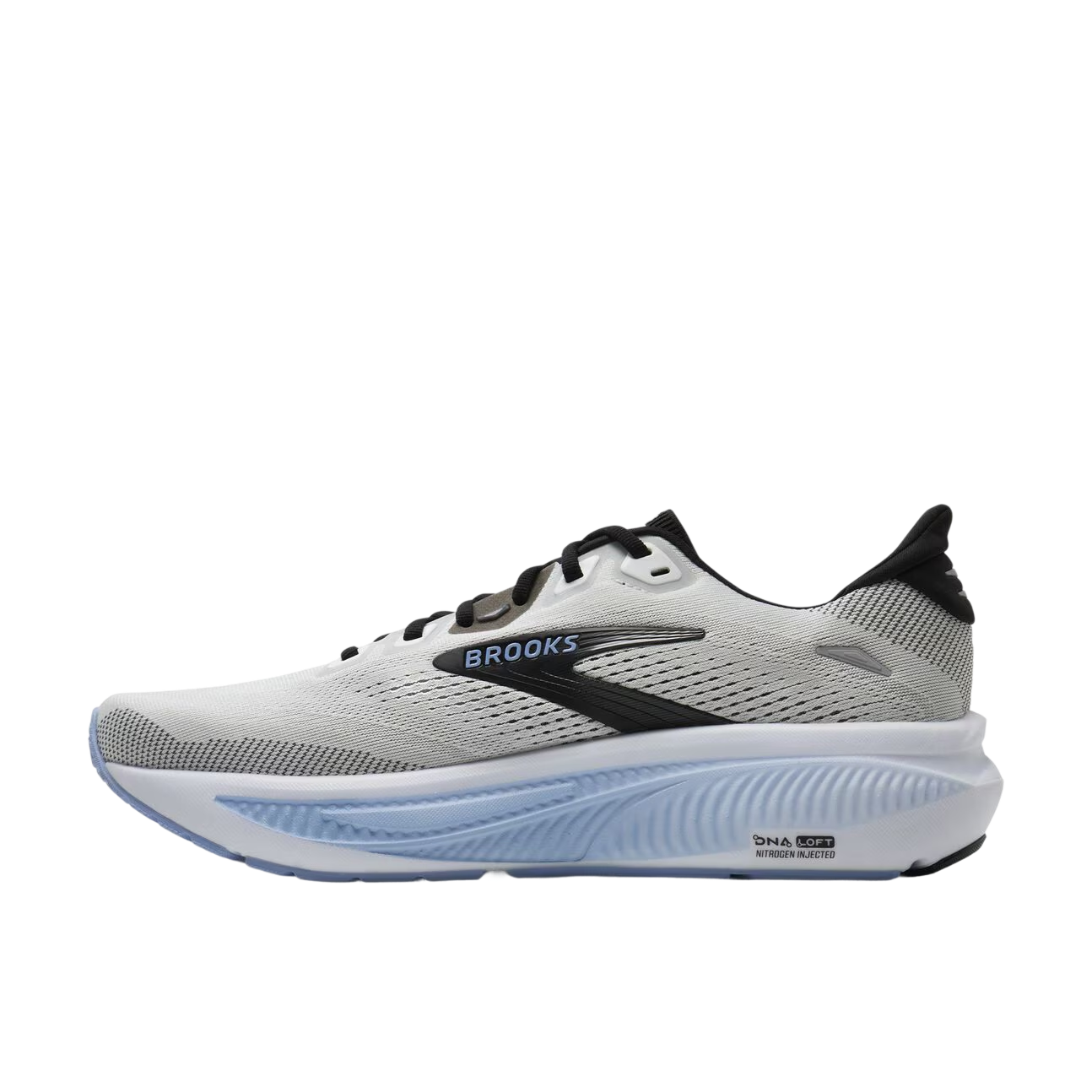 Brooks Men's Ghost 18 – White / Black / Open Air
