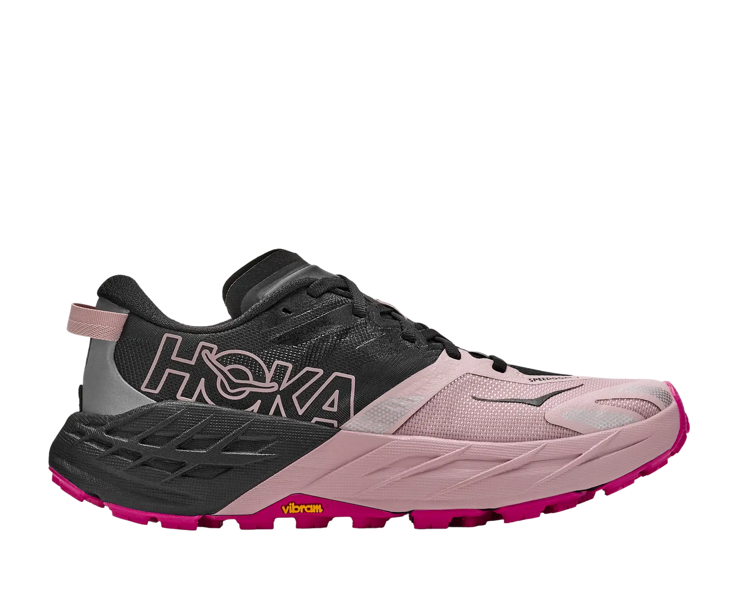 Hoka Women's Speedgoat 7 - Black / Pink Opal