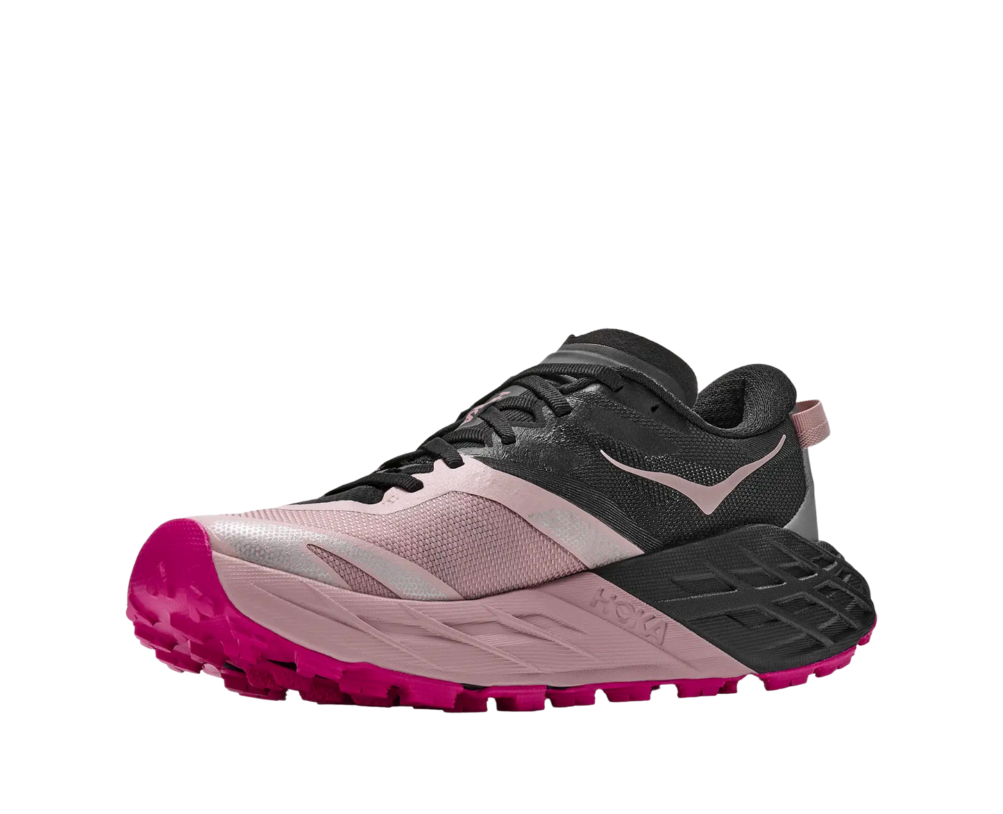 Hoka Women's Speedgoat 7 - Black / Pink Opal