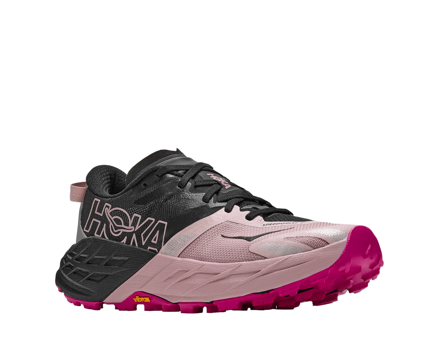 Hoka Women's Speedgoat 7 - Black / Pink Opal
