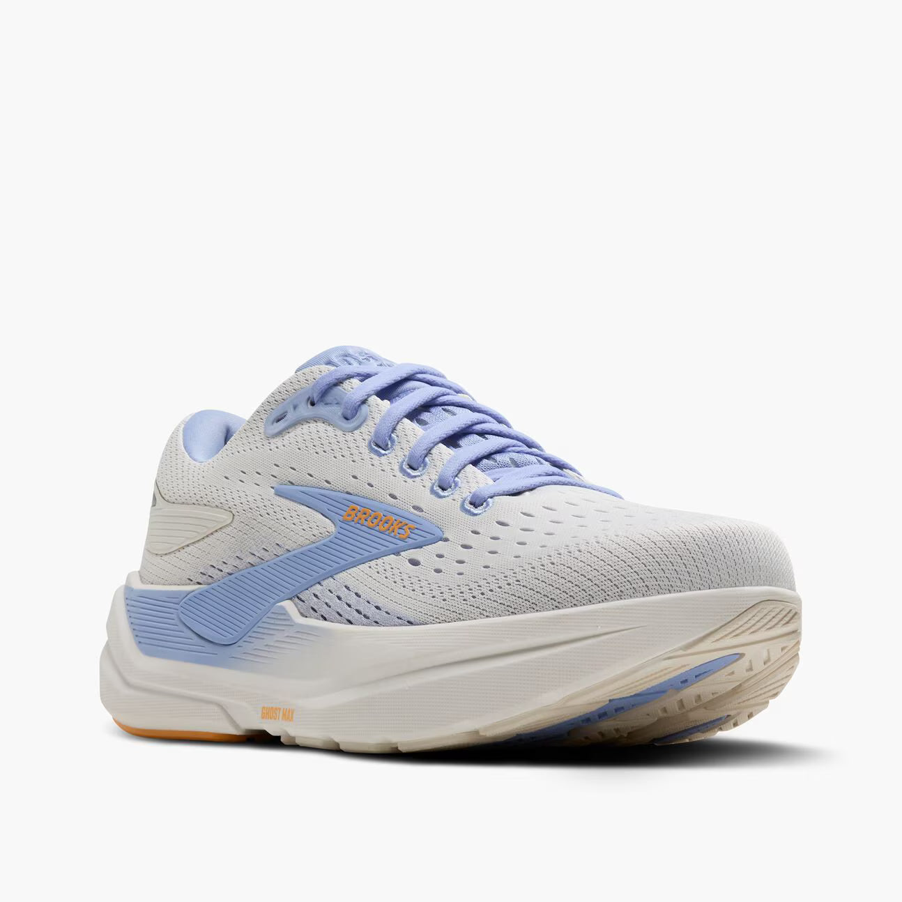 Brooks Ghost Max 3 | Coconut / Blue Heron / Orange