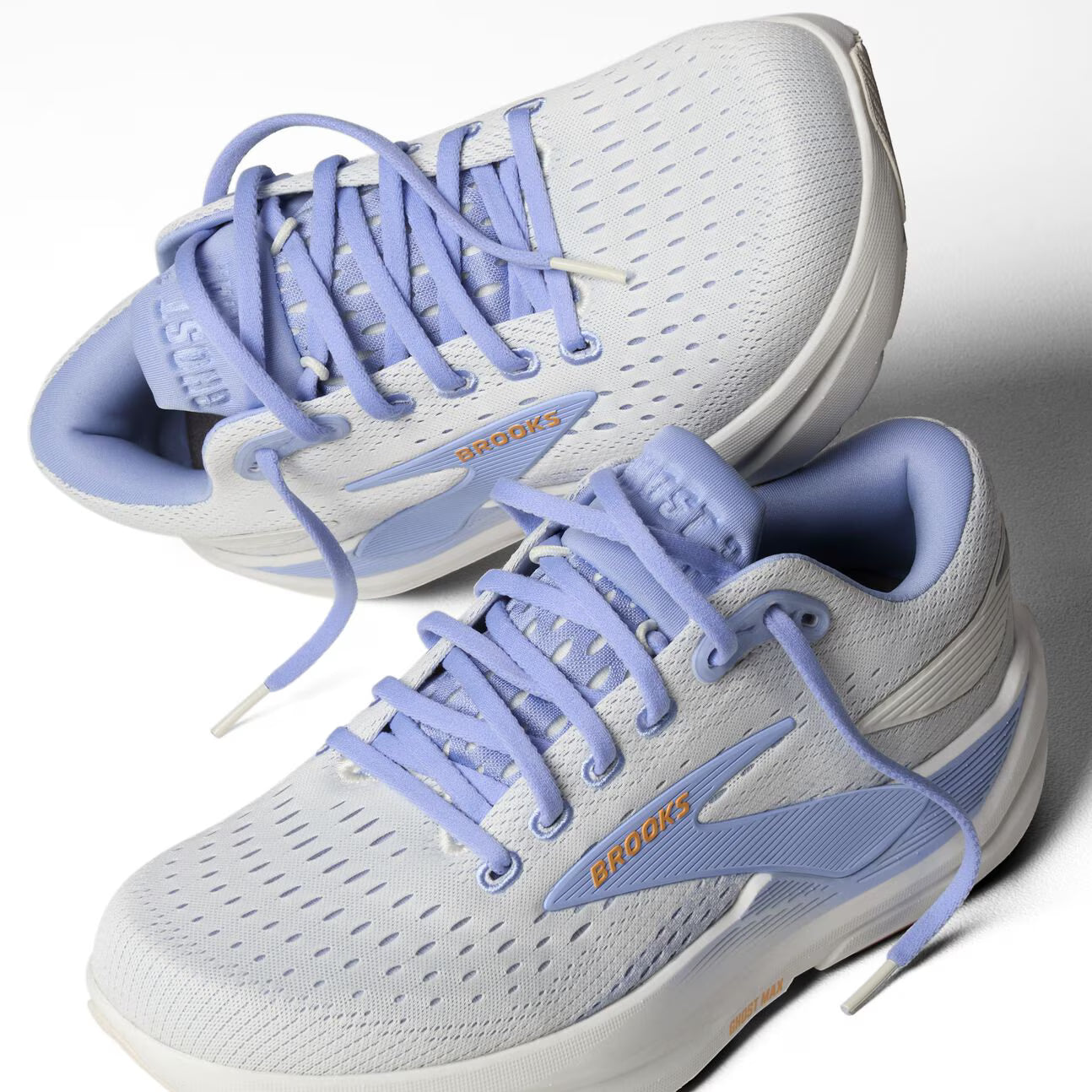 Brooks Ghost Max 3 | Coconut / Blue Heron / Orange