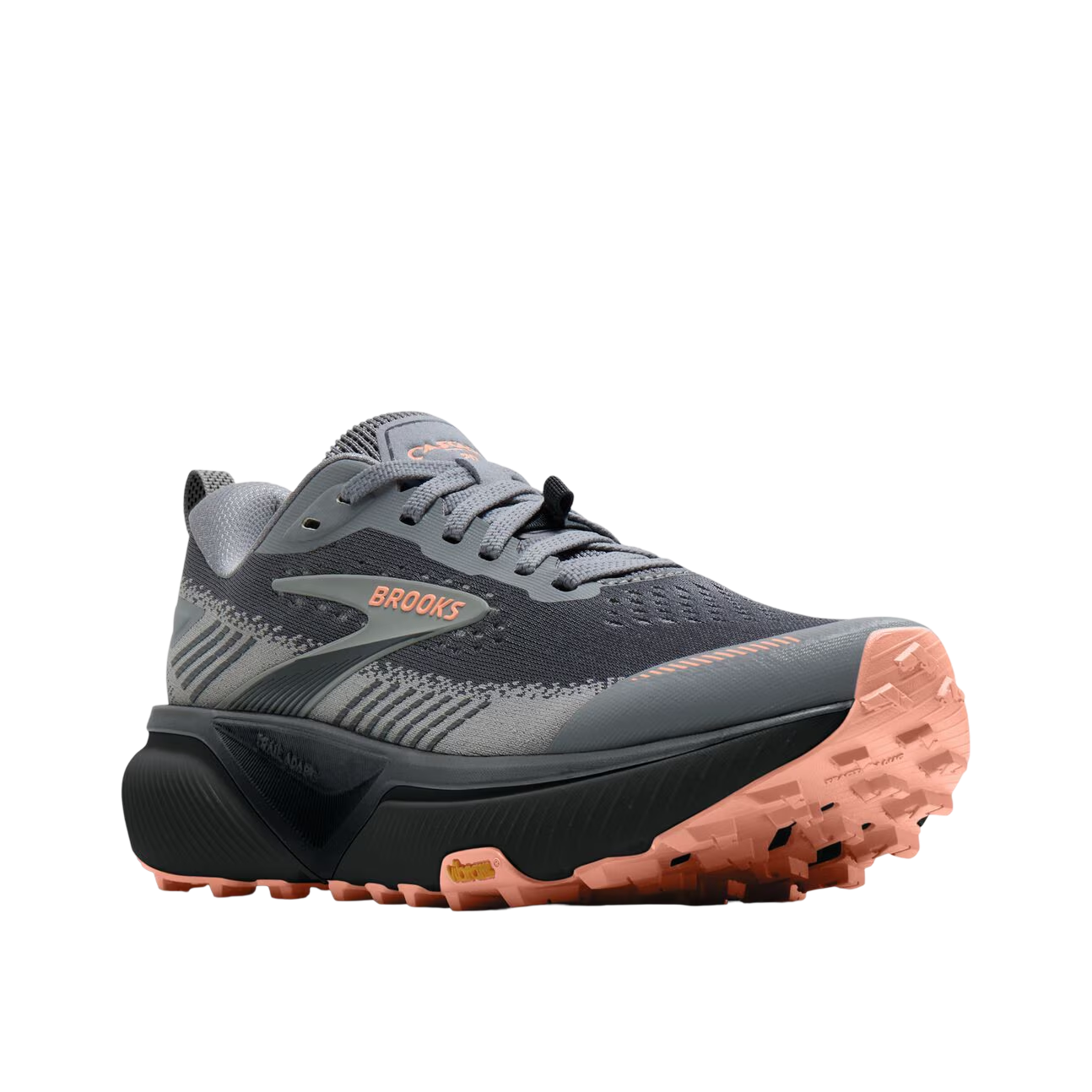 Brooks Women's Cascadia 20 – Grey/Grey/Peach