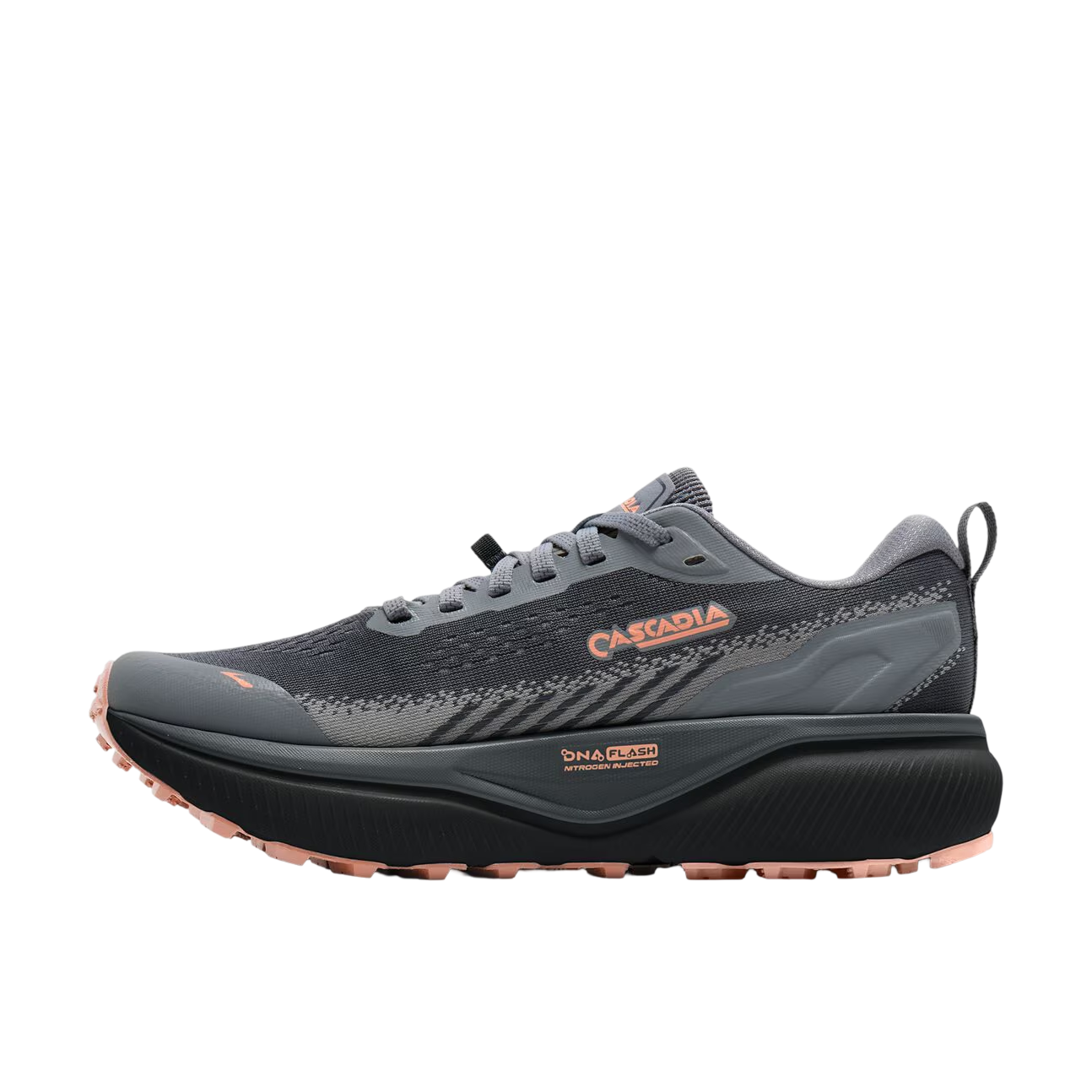 Brooks Women's Cascadia 20 – Grey/Grey/Peach
