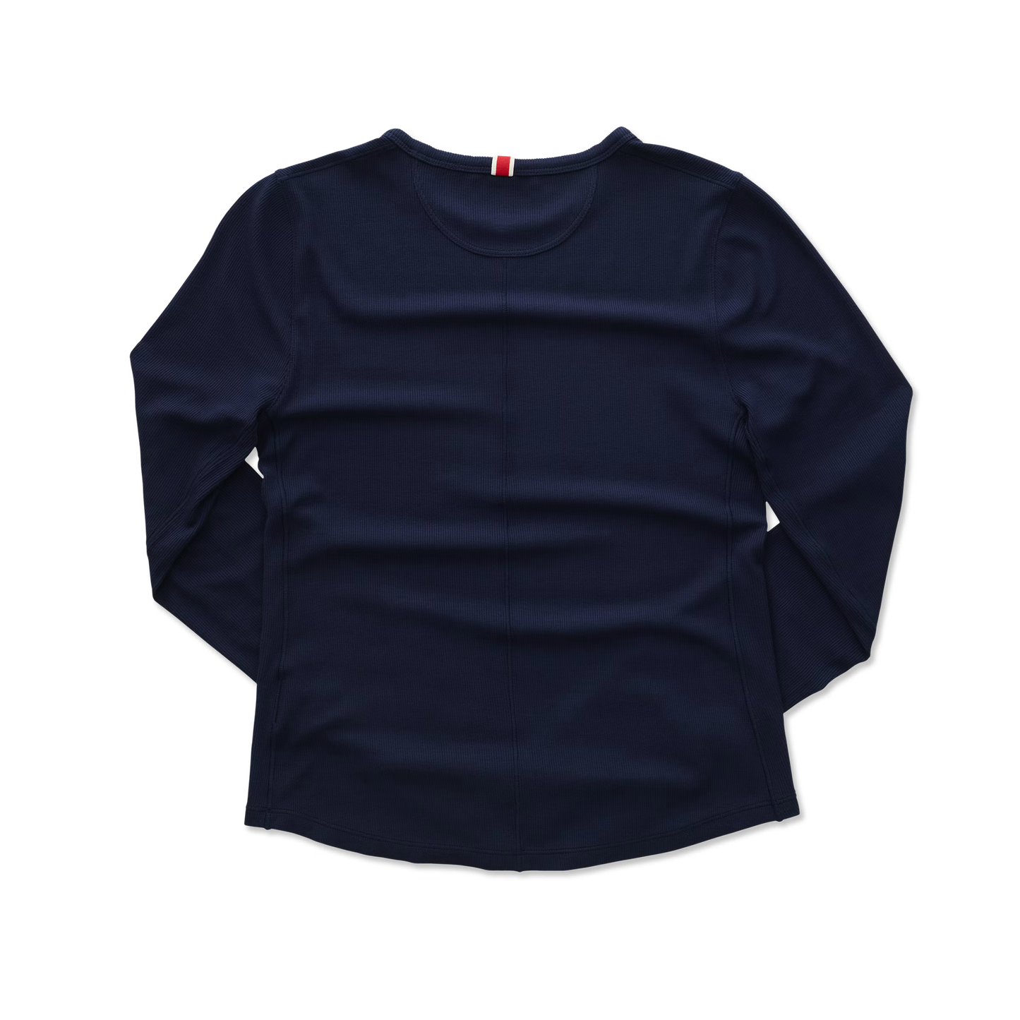 Tracksmith Women's Fieldhouse Rib  Long Sleeve - Navy