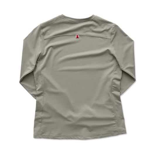 Tracksmith Women's Long Sleeve Session Tee – Dove