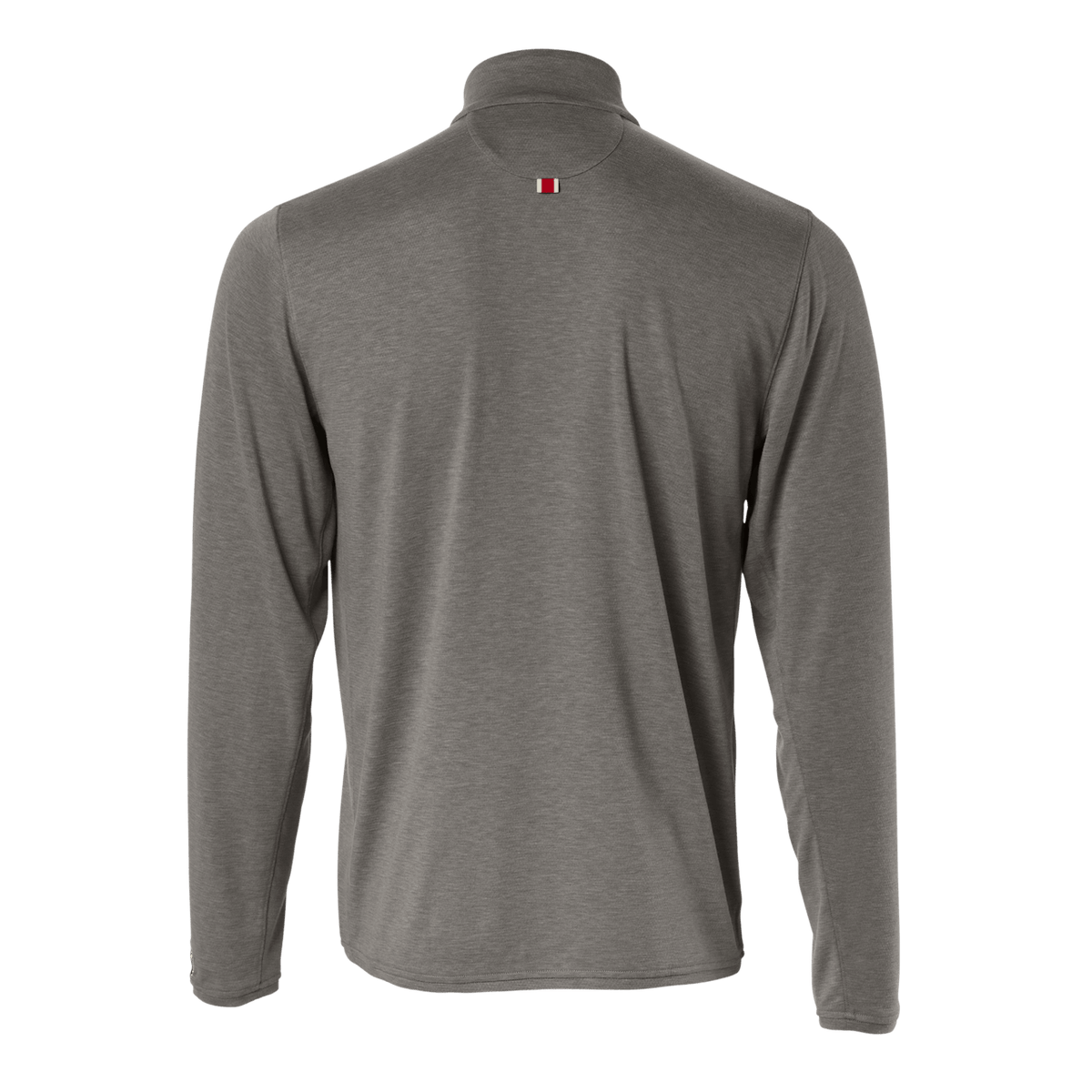 Tracksmith Men's Session Quarter Zip - Brushed Nickel