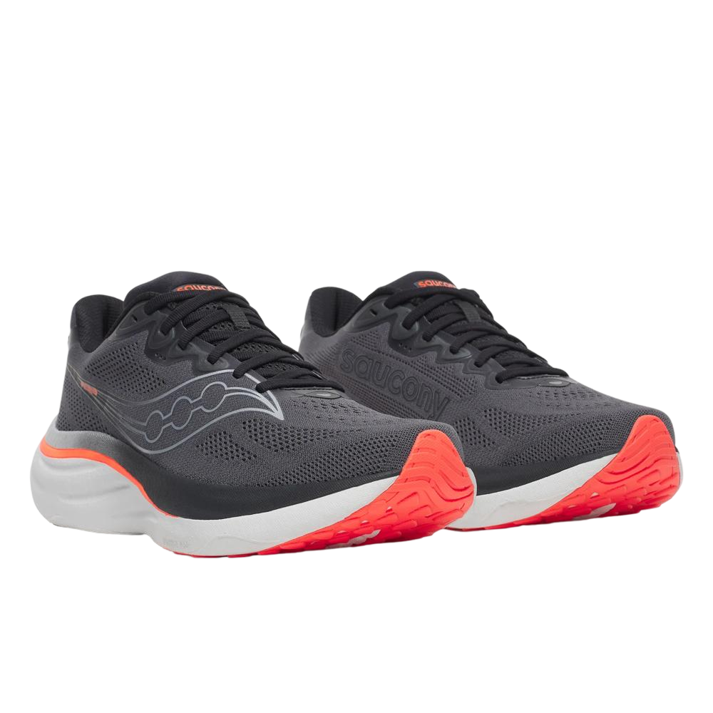 Saucony Men's Ride 19 – Carbon / Black