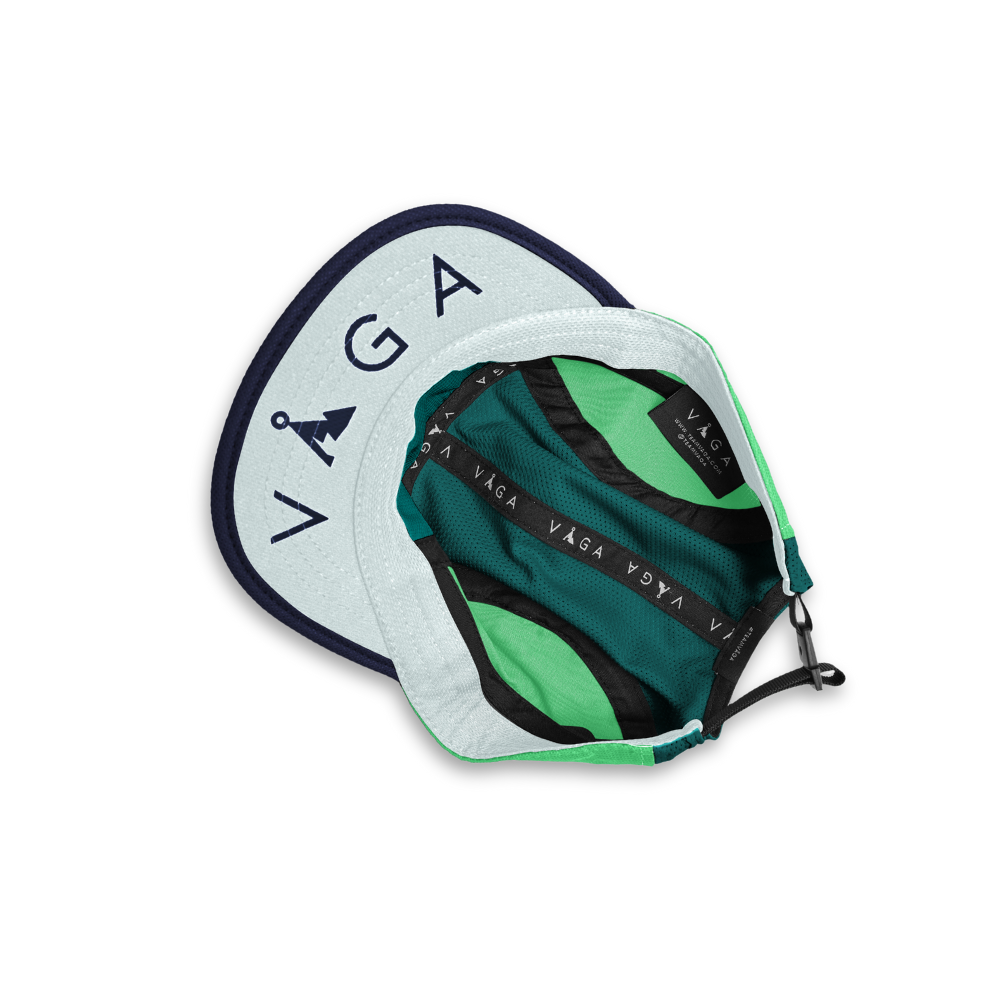 VAGA Club Cap- Navy / Jungle / Racing Green