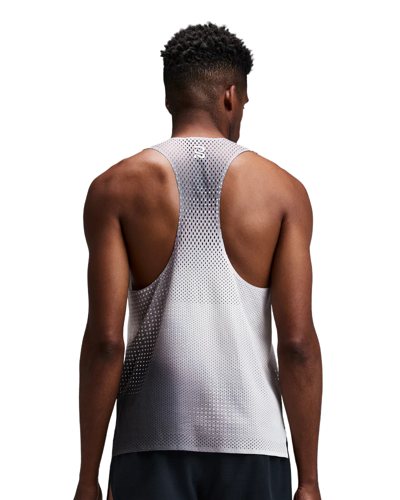 Bandit Men's Shredder™ Race Singlet with Flopack™ - Slate Multi