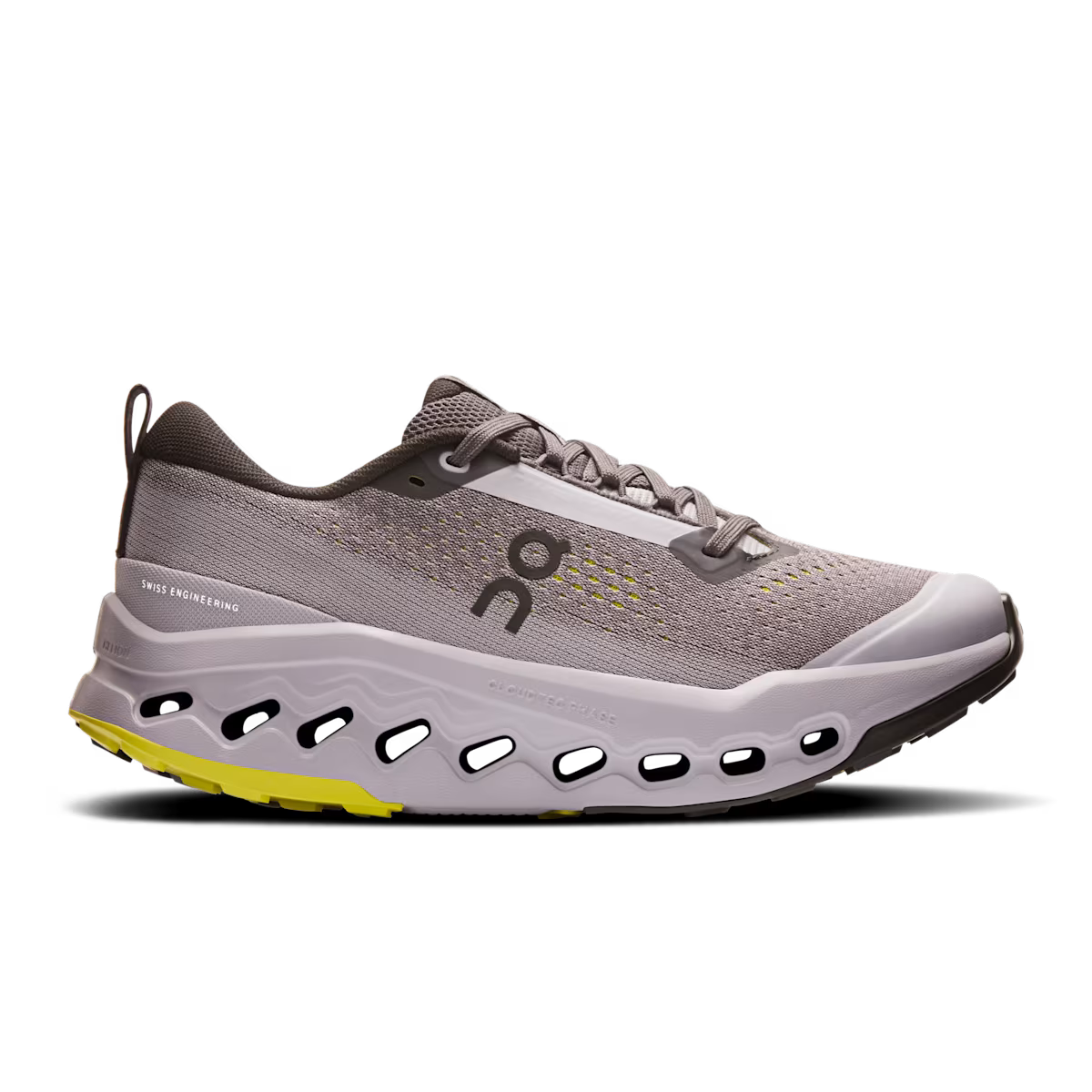 On Women’s Cloudsurfer Trail 2 - Iron | Lilac