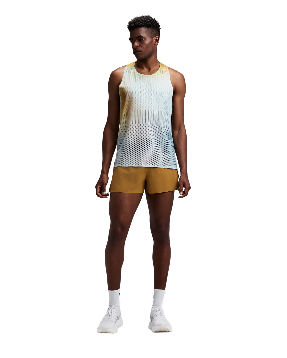 Bandit Men's Shredder™ Race Singlet with Flopack™ - Lagoon Multi