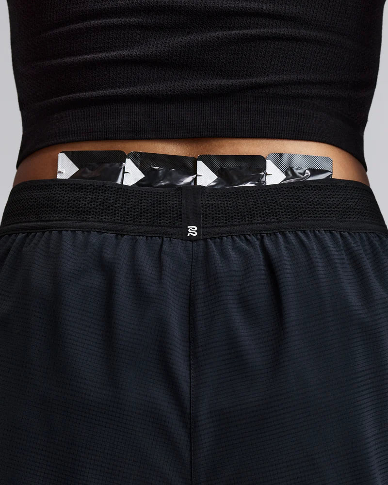 Bandit Women's CoolGrid™ 2-in-1 Run Shorts - Black
