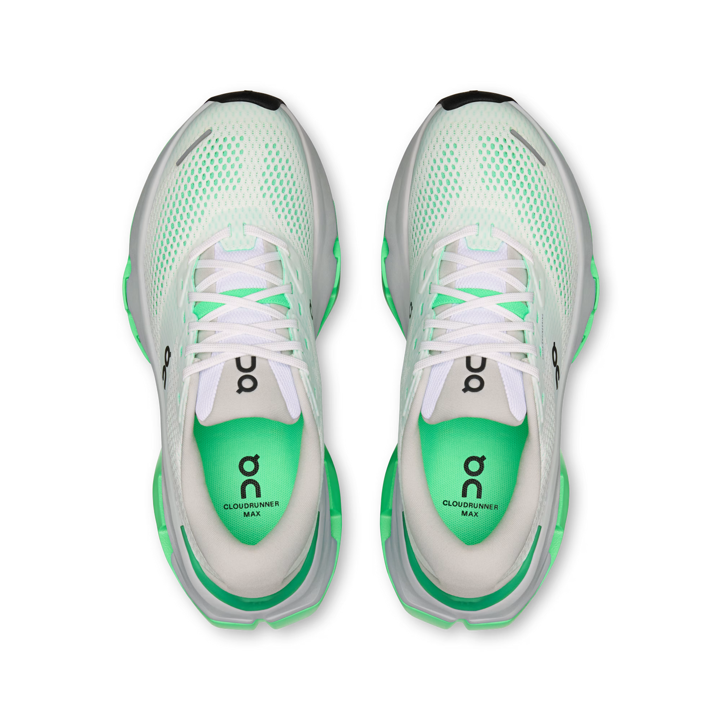 On Women’s Cloudrunner 3 Max - White / Verdite