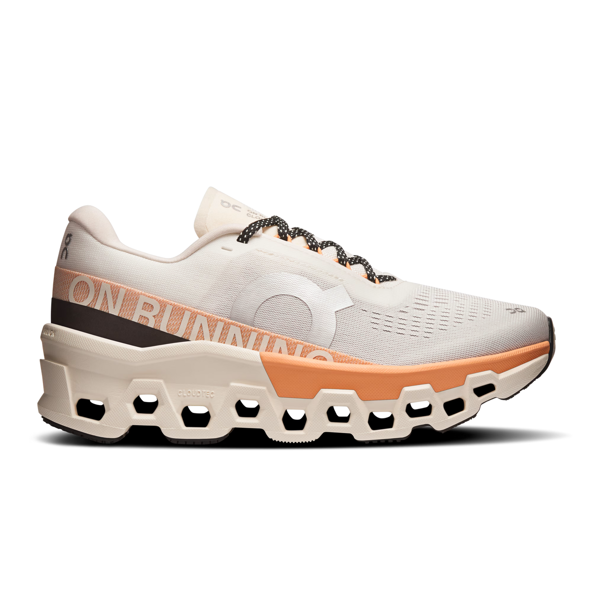 On Women’s Cloudmonster 2 | Ivory & Tangerine