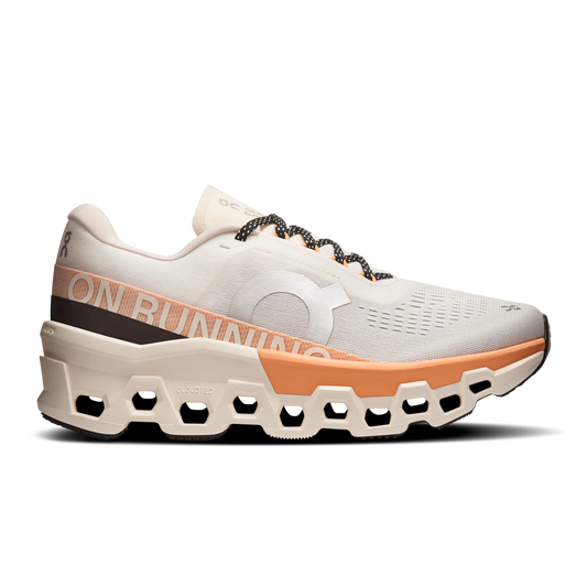 On Women’s Cloudmonster 2 | Ivory & Tangerine