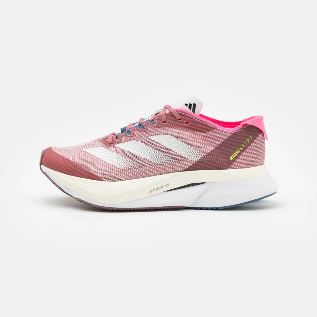 Adidas Women's Adizero Boston 12 - Preloved crimson / zero metallic / preloved ink