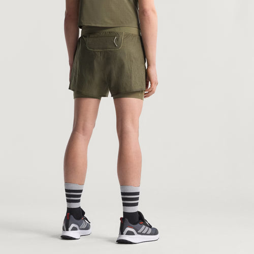 Adidas Adi365 H.Koumori Running 2-In-1 Shorts - Olive Strata