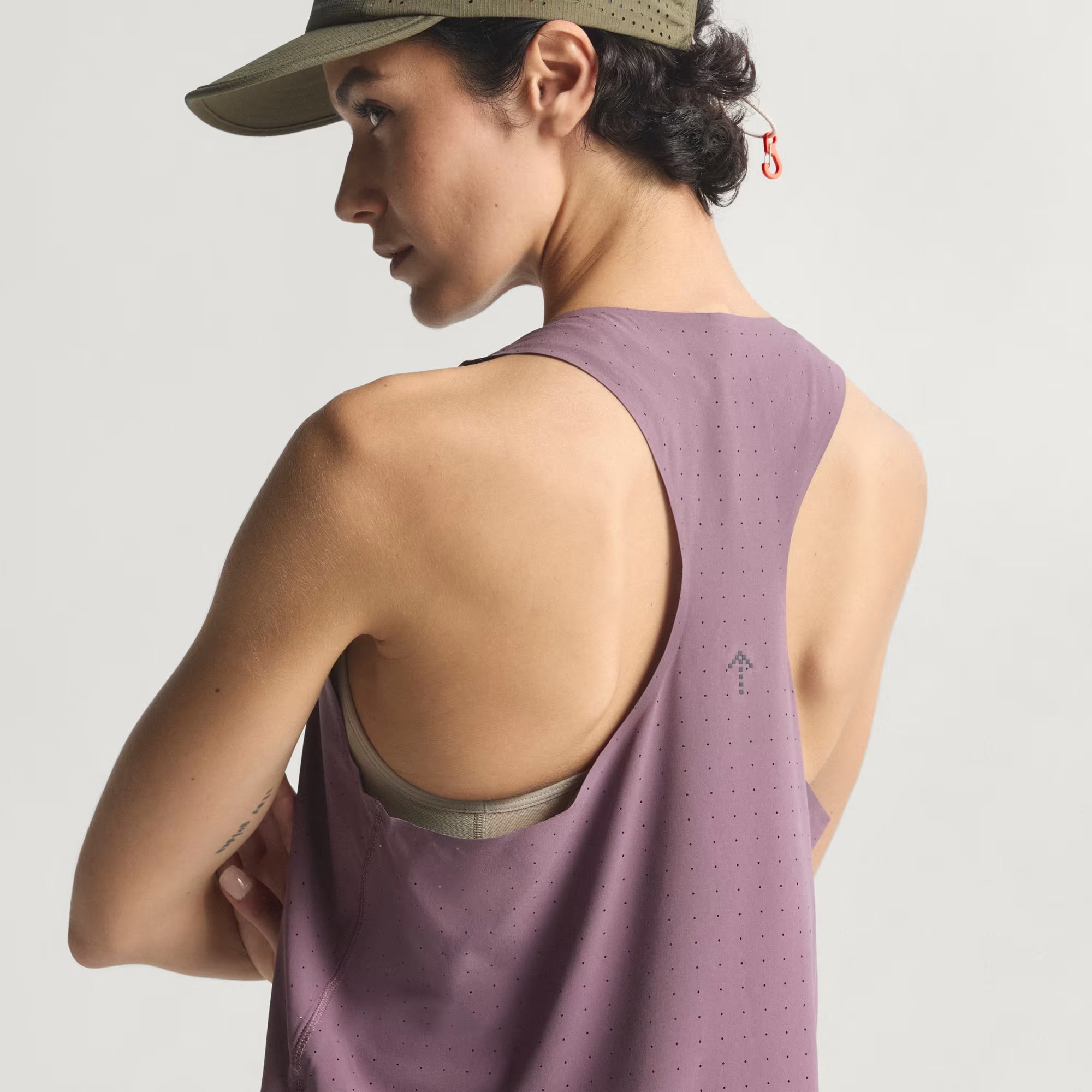 Adidas Women's Adi365 H.Koumori Running Tank Top - Shadow Fig