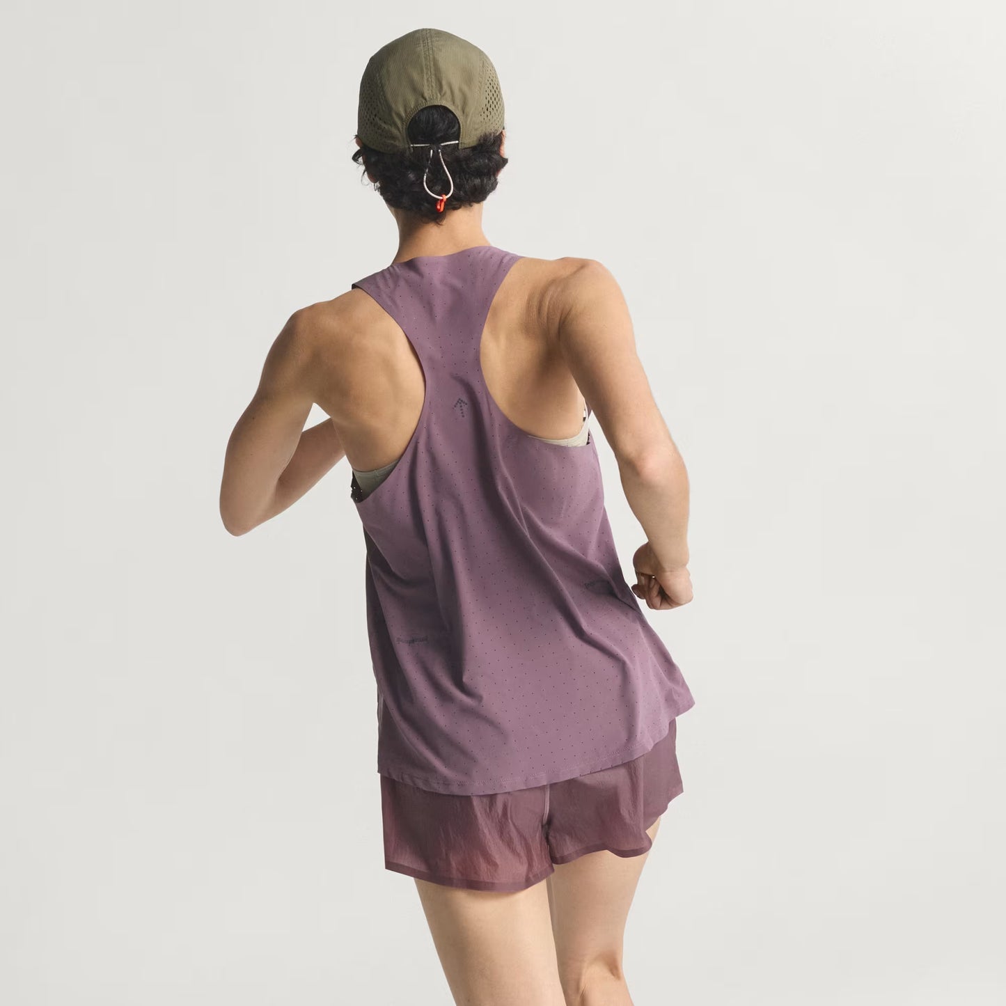 Adidas Women's Adi365 H.Koumori Running Tank Top - Shadow Fig