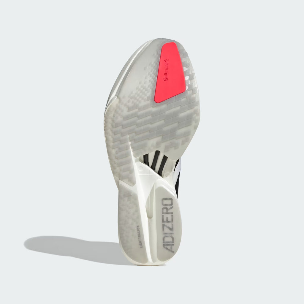 Adidas Men's Adizero Adios Pro 4 - Cloud White / Core Black / Silver Metallic