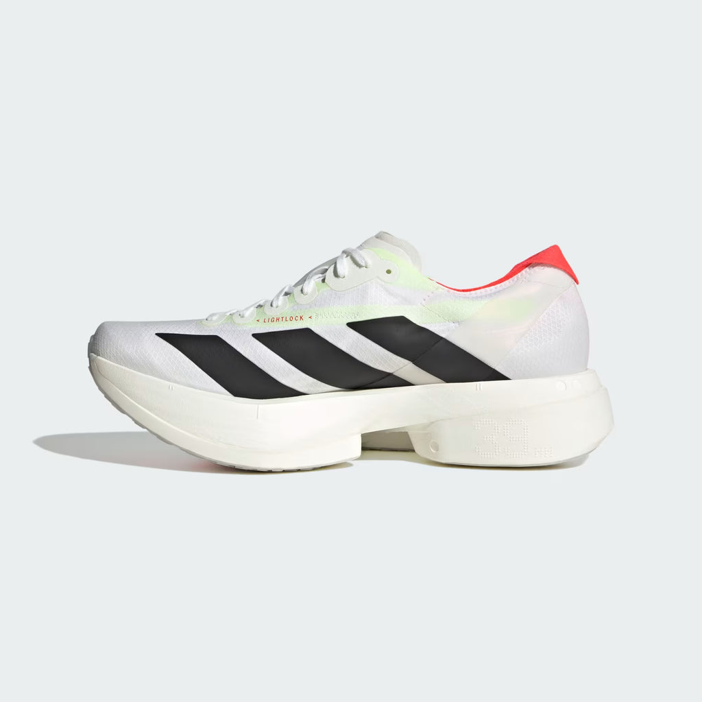 Adidas Men's Adizero Adios Pro 4 - Cloud White / Core Black / Silver Metallic
