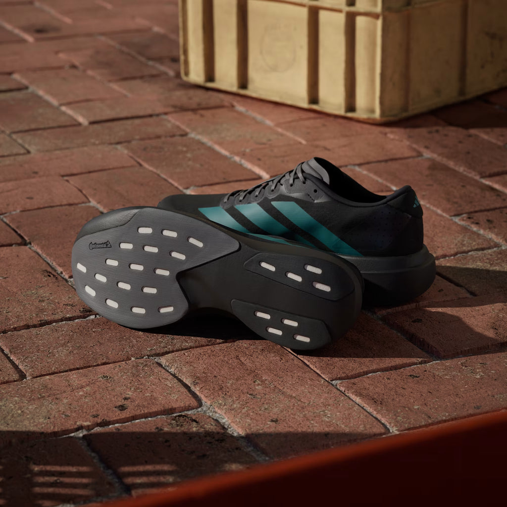 Adidas Men's Adizero Evo SL – Core Black / Pure Teal / Grey Four